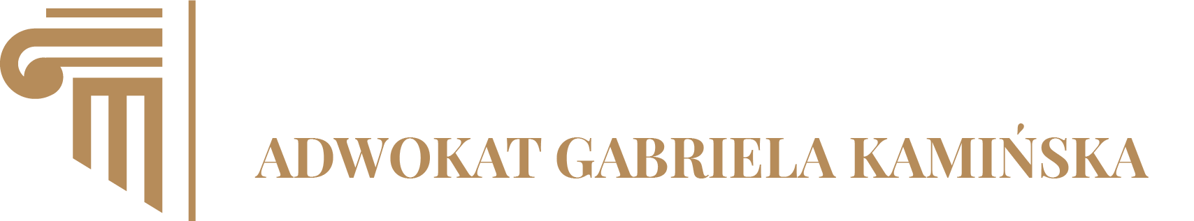 Logo Kancelaria Adwokacka Adwokat Gabriela Kamińska